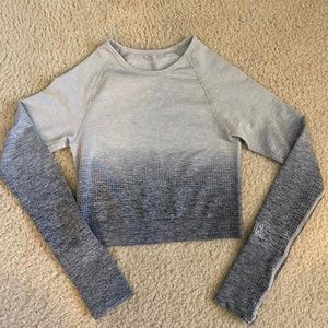 PINK Long Sleeve Workout Top